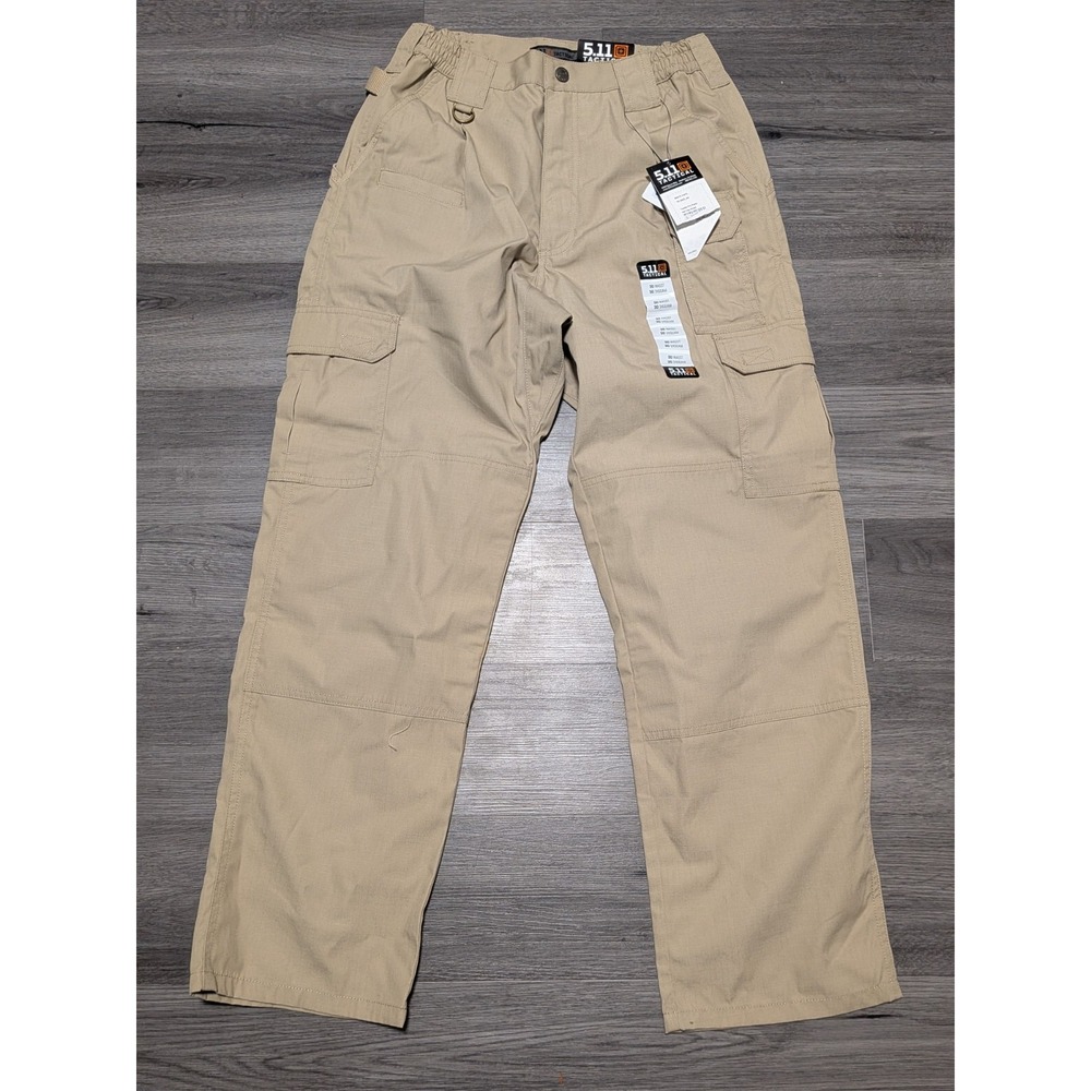 NWT 511 Tactical Men's TDU Khaki Taclite Pro Ripstop Pants Cargo Pant Size 30x30